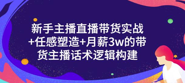 【副业项目3593期】新手如何做直播带货话术：信任感塑造+月薪3w的带货主播话术逻辑构建-掘金计划