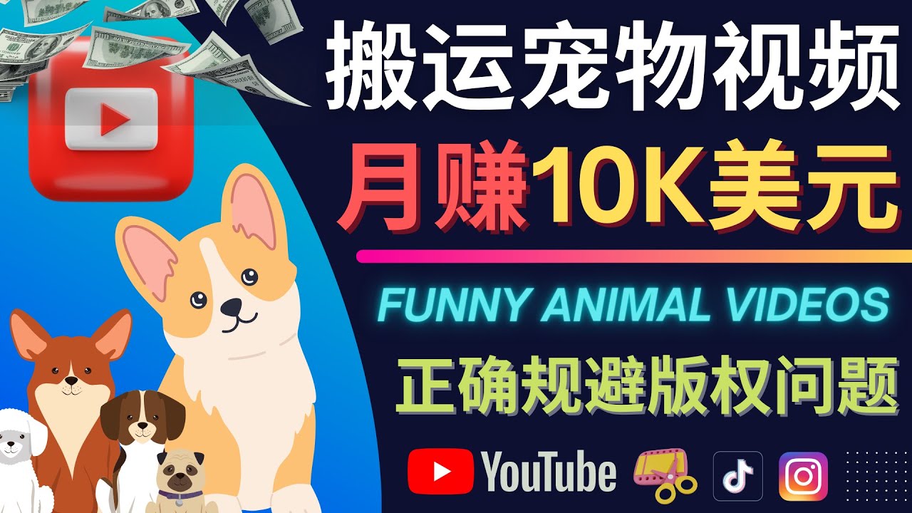 【副业项目4509期】搬运TIKTOK视频到YouTube，并进行二次创作，月赚1万美元以上-掘金计划