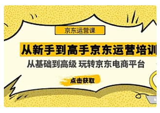 【副业项目5010期】从新手到高手京东运营培训：从基础到高级 玩转京东电商平台-掘金计划