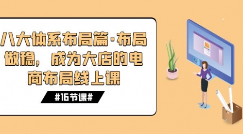 【副业项目7712期】八大体系布局篇·布局做稳，成为大店的电商布局线上课（16节课）-掘金计划